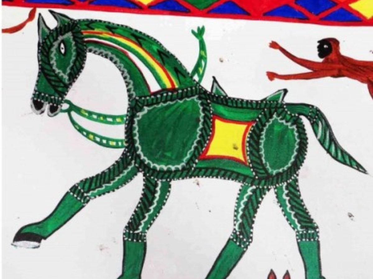 Symbolism in Saval Dharmi Ghoda 
